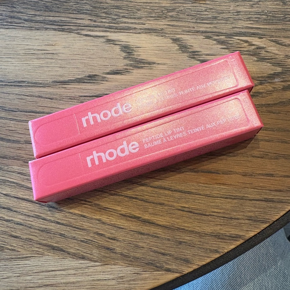 Two Rhode Sugar Cookie Lip Tint Brand New!